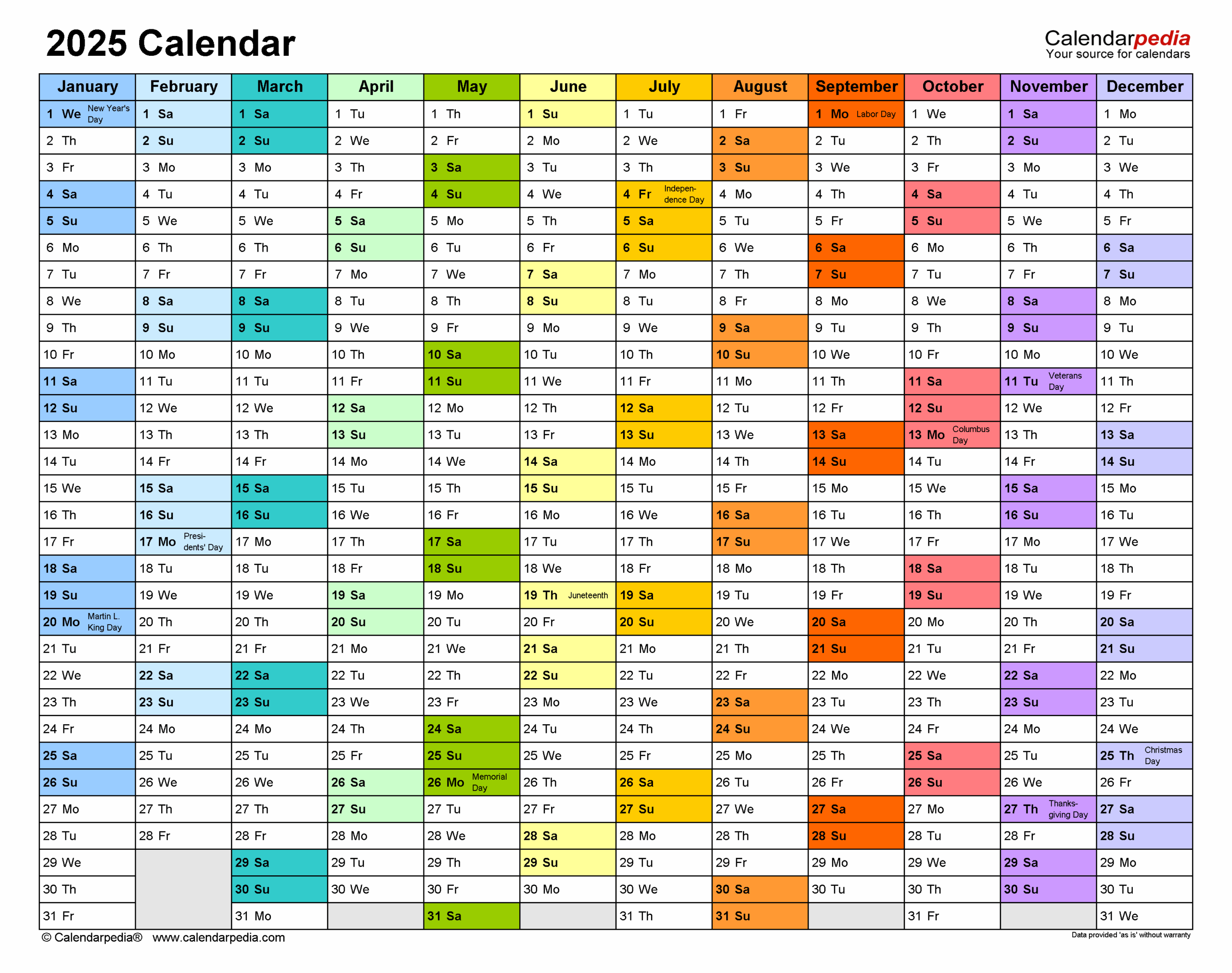 2025 Calendar Free Printable Excel Templates Calendarpedia 2025 Calendar Free Printable Excel Templates Calendarpedia