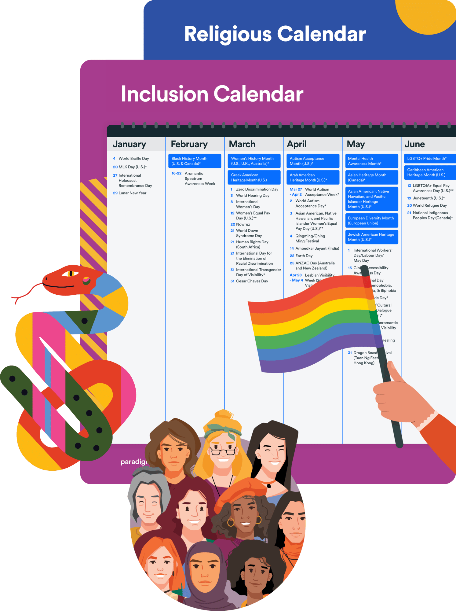 2025 Inclusion Calendar Download 2025 Inclusion Calendar Download