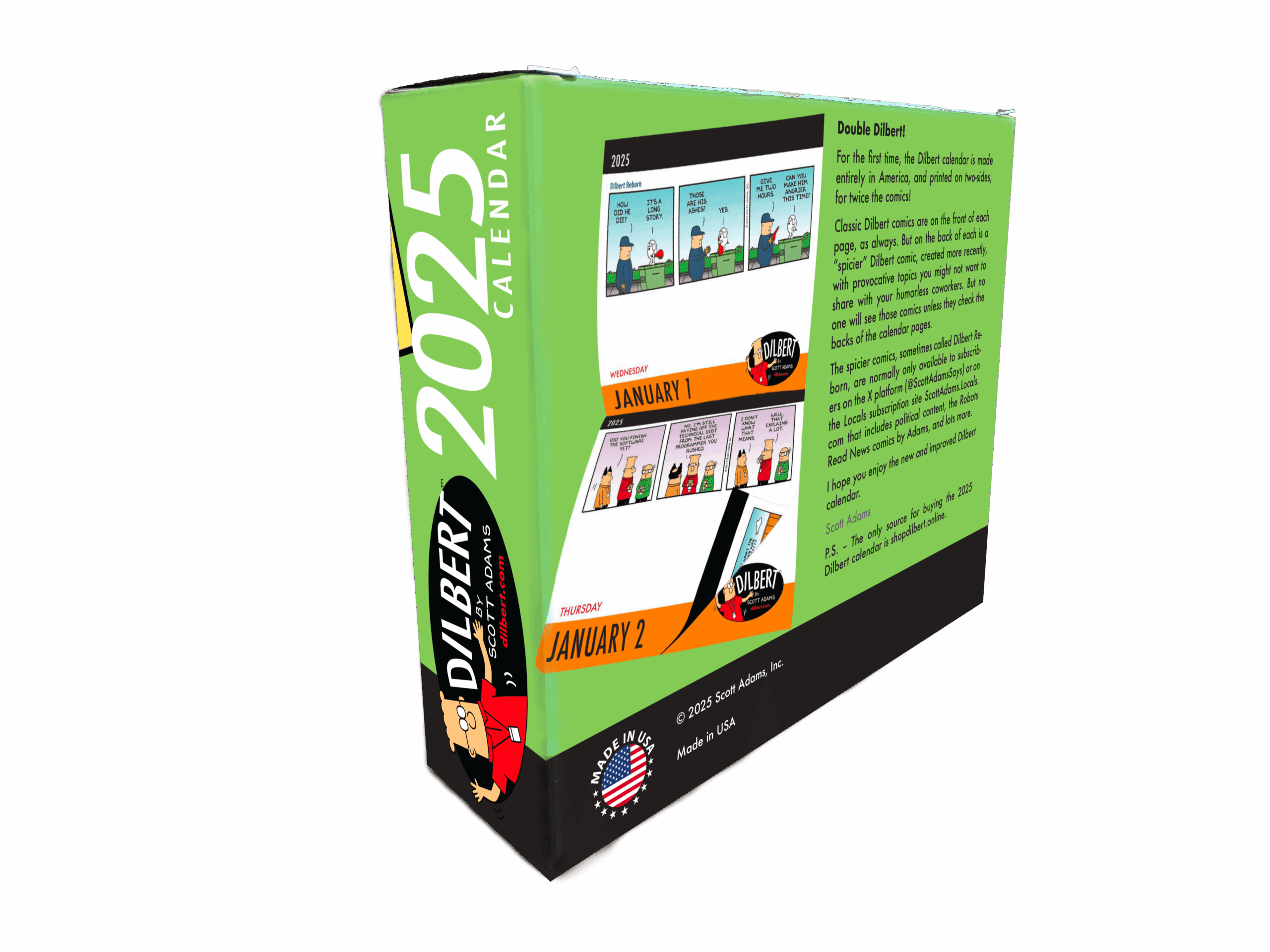 2025 Page A Day Calendar Shop Dilbert Online 2025 Page A Day Calendar Shop Dilbert Online