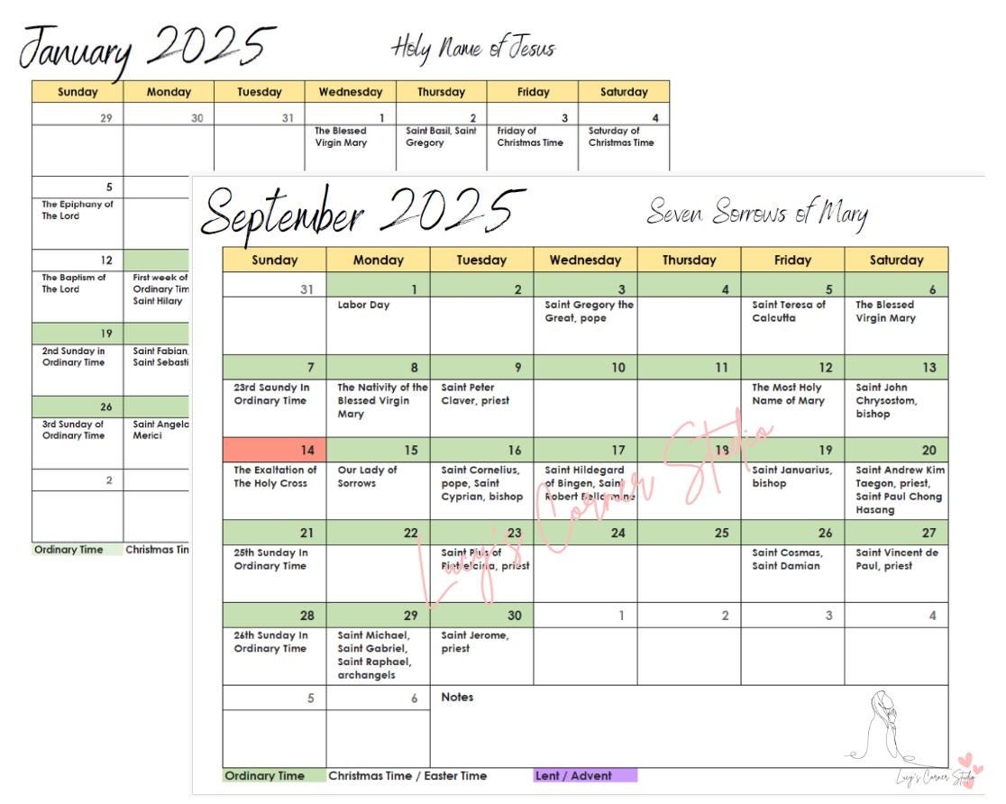 2025 Printable Monthly Catholic Calendar Liturgical Catholic Calendar CCD Religious Education Youth Ministry PDF File 8 5 X 11 Etsy 2025 Printable Monthly Catholic Calendar Liturgical Catholic Calendar CCD Religious Education Youth Ministry PDF File 8 5 X 11 Etsy