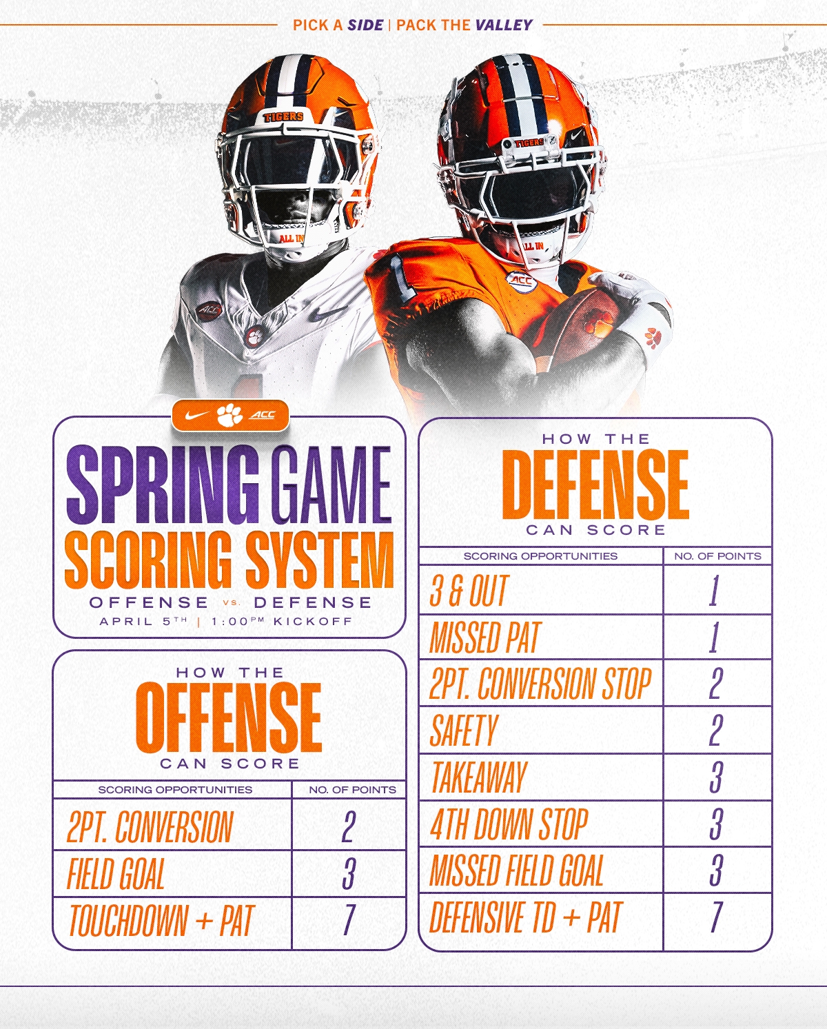 clemson spring 2025 calendar