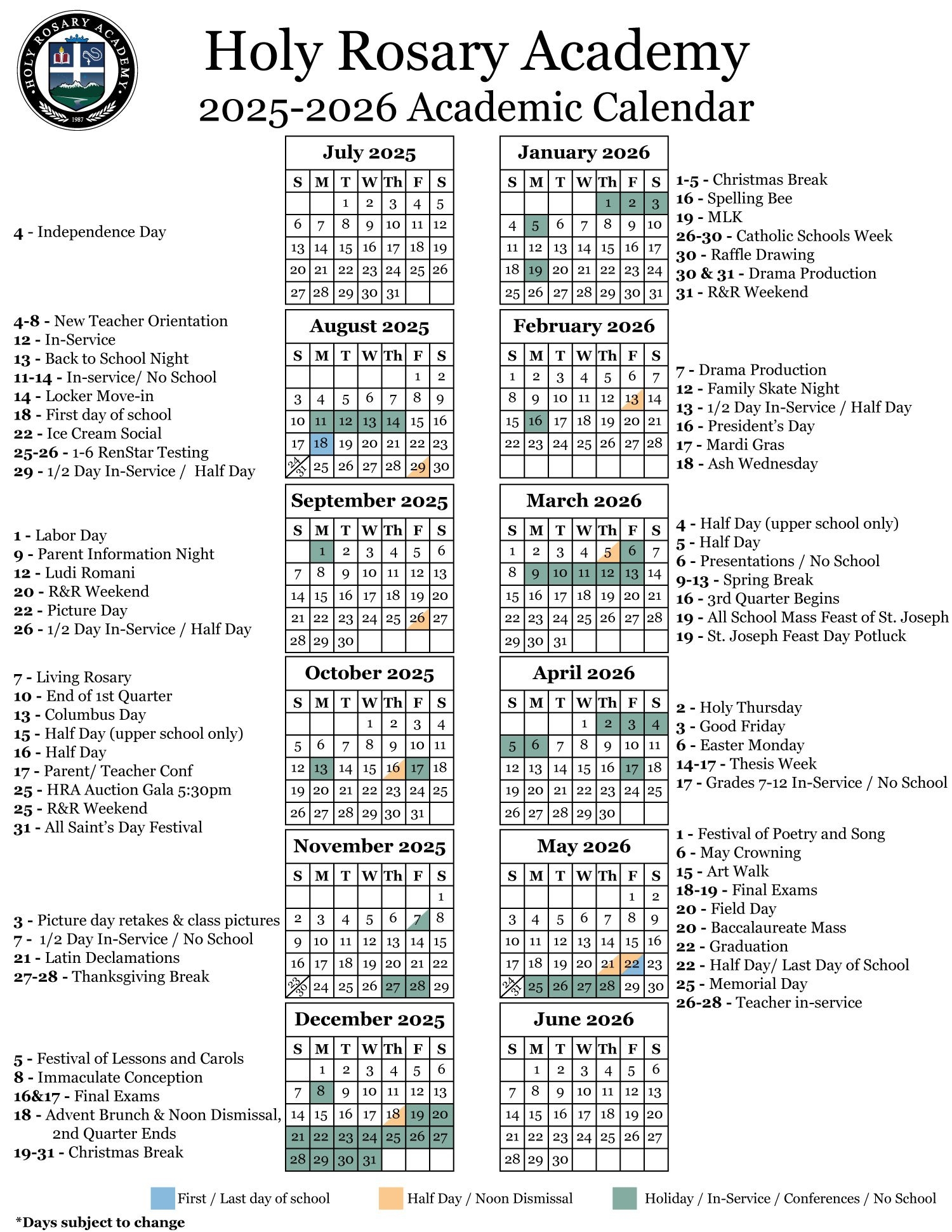 About 1 Holy Rosary Academy About 1 Holy Rosary Academy