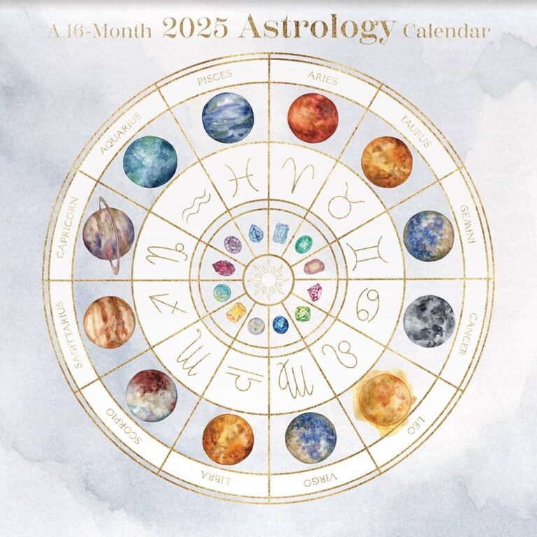 Amazon 2025 Astrology Wall Calendar 9781438899817 Trends International Books