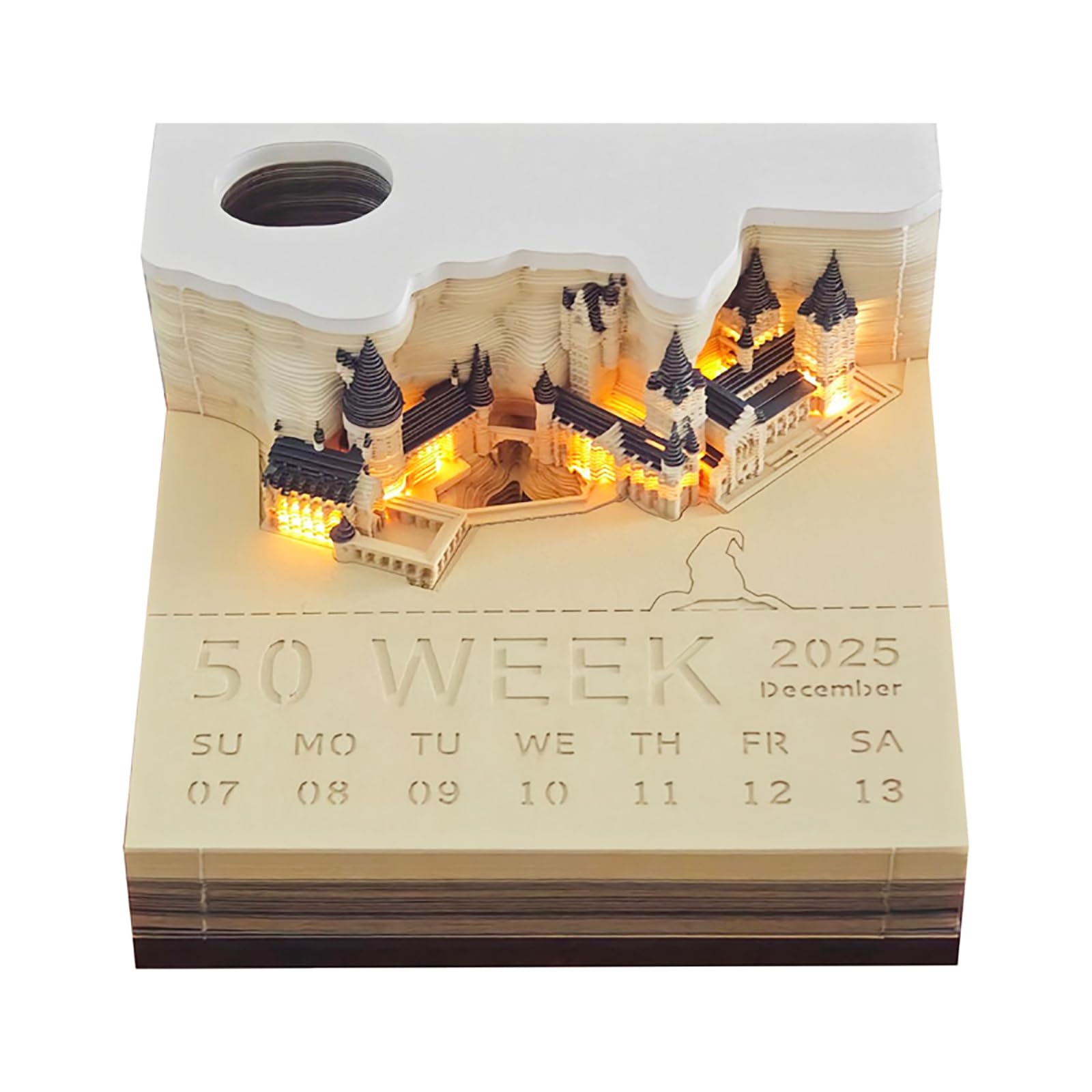 Amazon 2025 Desk Calendar With LED Lights Paper Carving 3D Castle Calendar Notepad Tear Away Notepad DIY Paper Carving Art Craft For School Home Office 2025 Edition Office Products Amazon 2025 Desk Calendar With LED Lights Paper Carving 3D Castle Calendar Notepad Tear Away Notepad DIY Paper Carving Art Craft For School Home Office 2025 Edition Office Products