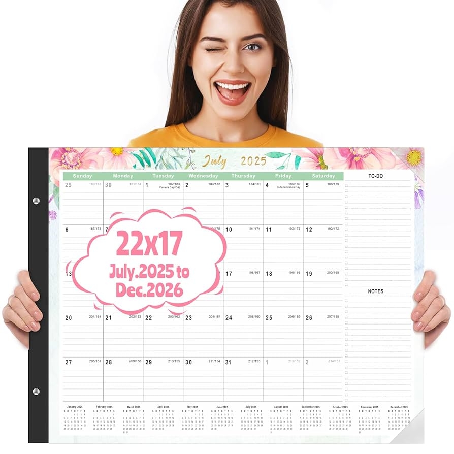 Amazon Gannyfer Desk Calendar 2025 2026 18 Month Large Calendar July 2025 Dec 2026 22 X 17 Desktop Pad Calendar Office Supplies Perfect For Planning And Organizing In Your Home School Or Office Office Products Amazon Gannyfer Desk Calendar 2025 2026 18 Month Large Calendar July 2025 Dec 2026 22 X 17 Desktop Pad Calendar Office Supplies Perfect For Planning And Organizing In Your Home School Or Office Office Products