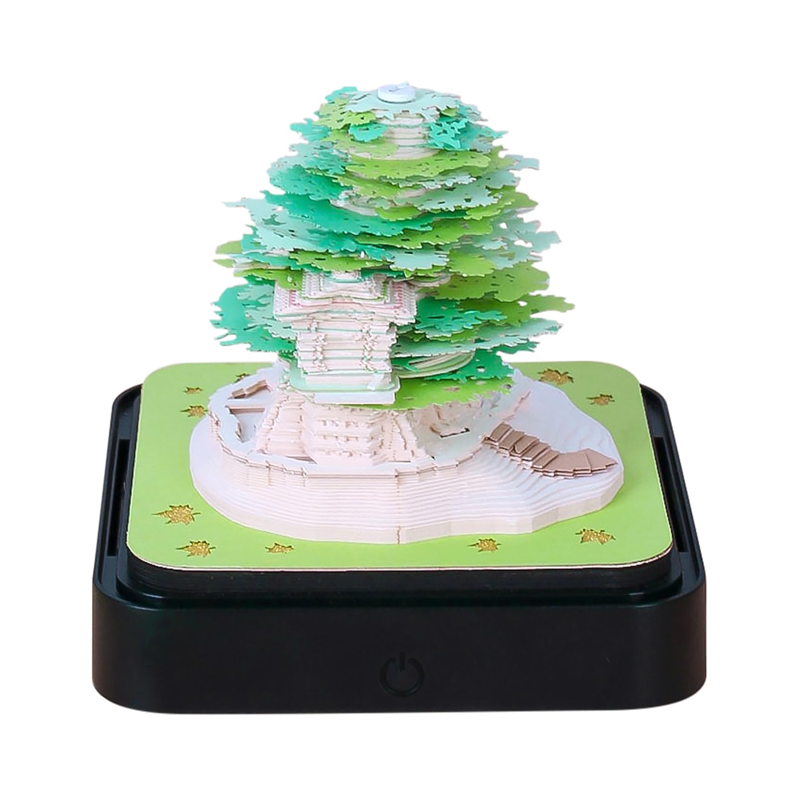 Amazon SIWEME 3D Art Calendar Memo Pad 2025 Creative Time Piece Calendar Green Tree House With Light DIY Paper Carving Note Desk Decoration Gift Office Products Amazon SIWEME 3D Art Calendar Memo Pad 2025 Creative Time Piece Calendar Green Tree House With Light DIY Paper Carving Note Desk Decoration Gift Office Products