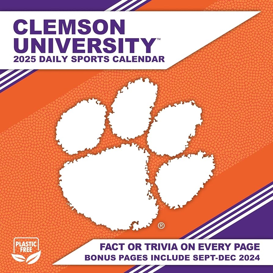 Amazon TURNER SPORTS Clemson Tigers 2025 Box Calendar 25998053004 Office Products Amazon TURNER SPORTS Clemson Tigers 2025 Box Calendar 25998053004 Office Products