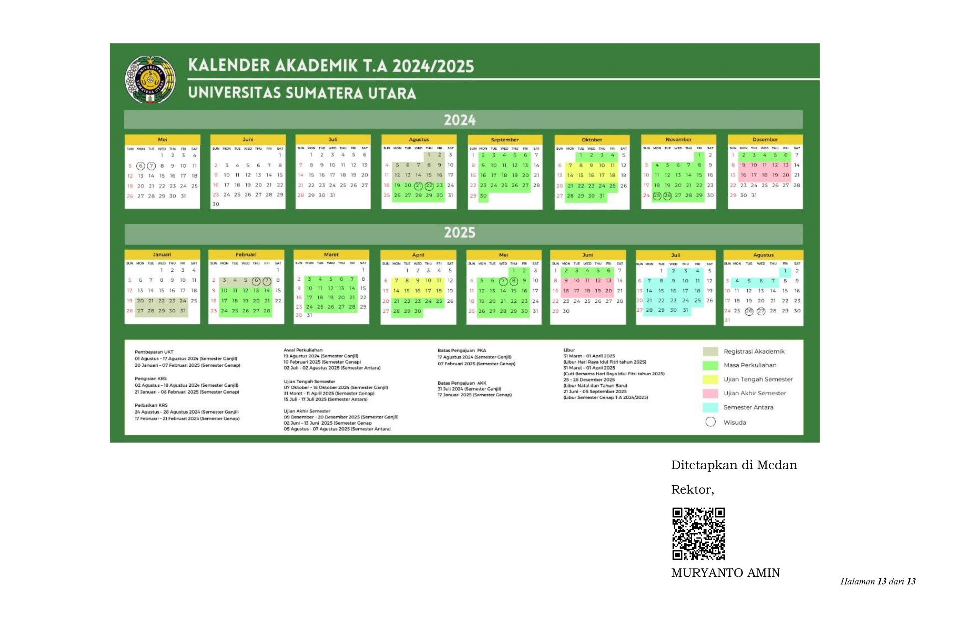 Announcement Faculty Of Engineering Universitas Sumatera Utara