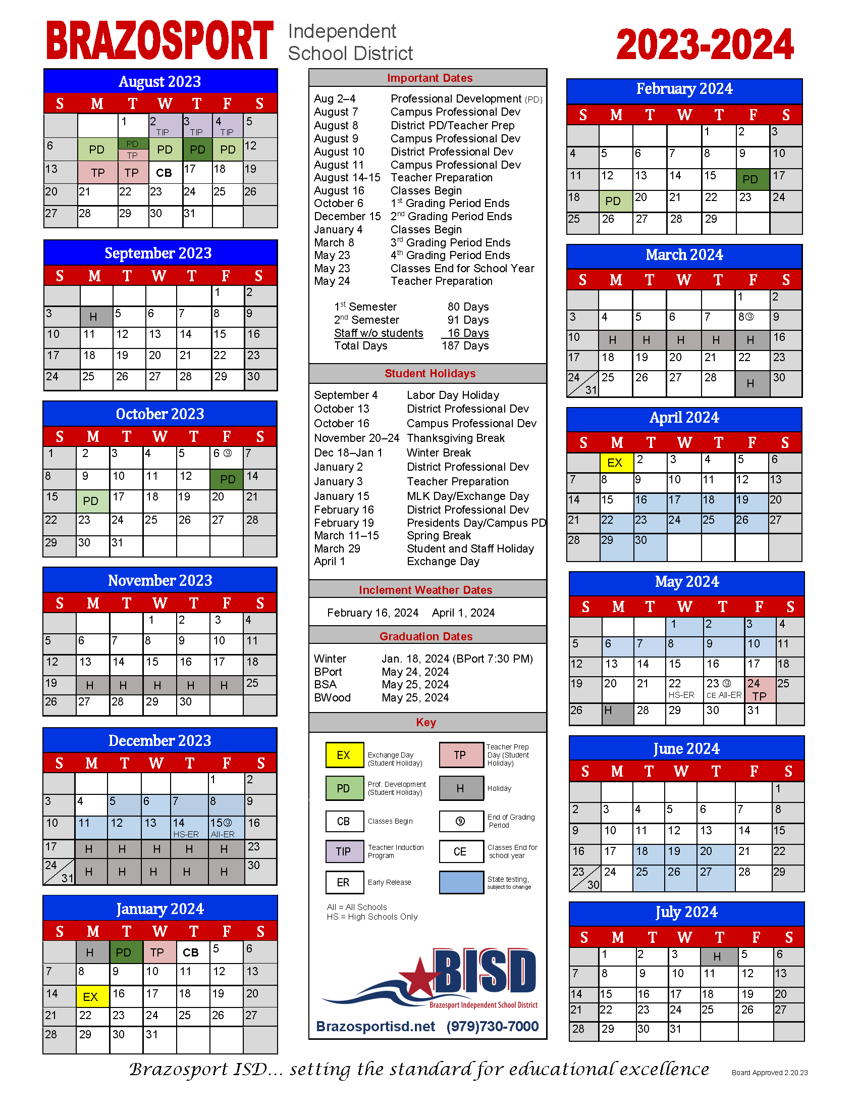 bisd calendar 2025 bisd calendar 2025