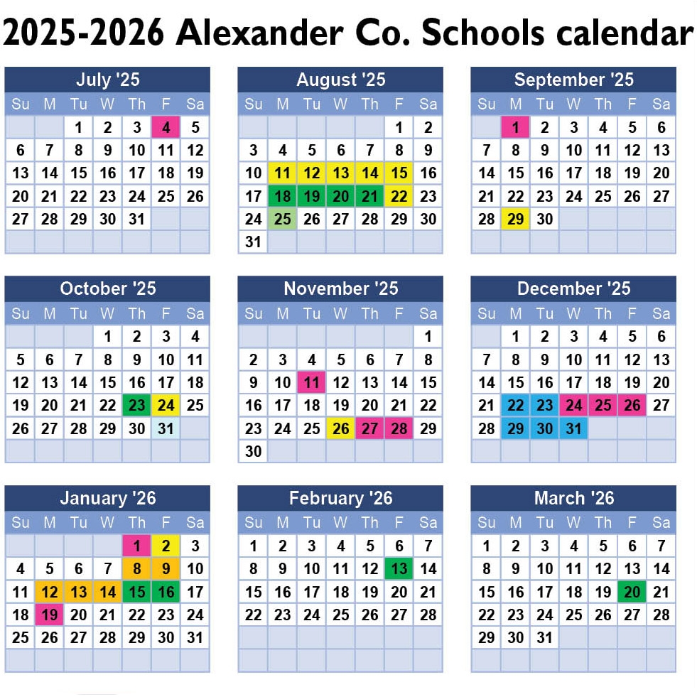 Board Of Education Approves 2025 26 Calendar The Taylorsville Times