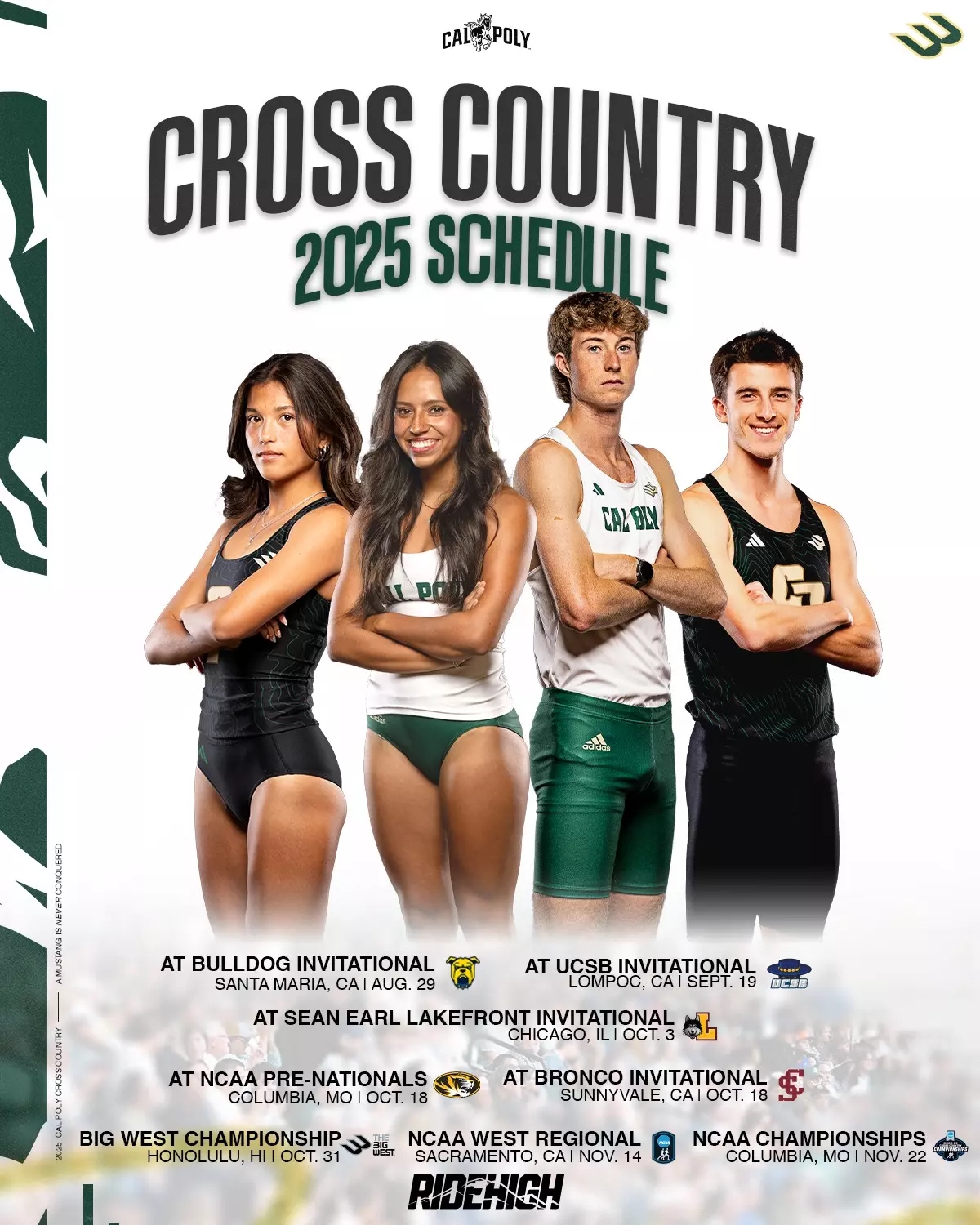 Cal Poly Cross Country Announces 2025 Schedule Cal Poly Cal Poly Cross Country Announces 2025 Schedule Cal Poly