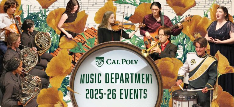 Calendar Music Department Cal Poly San Luis Obispo
