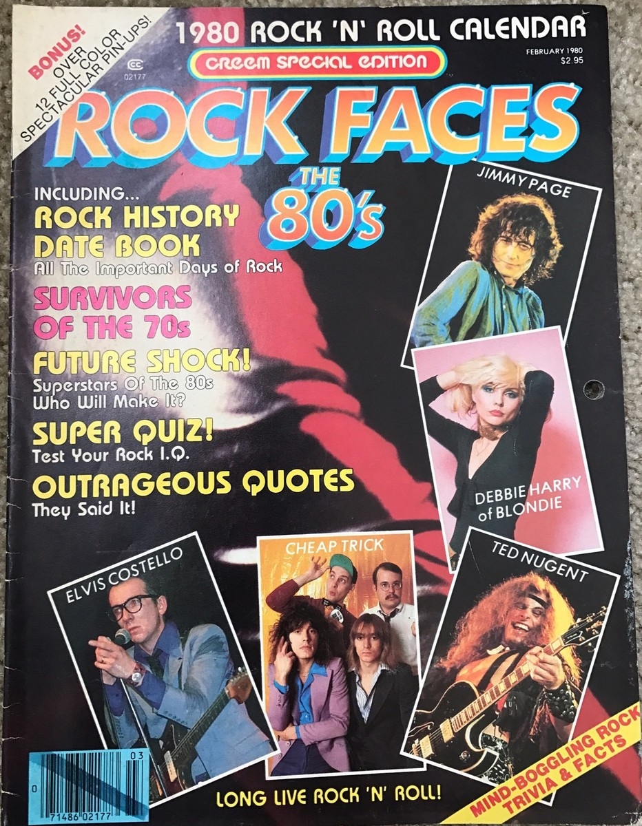 Creem Magazine Feb 1980 Special Edition Rock Calendar Blondie Cheap Trick Kiss EBay Creem Magazine Feb 1980 Special Edition Rock Calendar Blondie Cheap Trick Kiss EBay