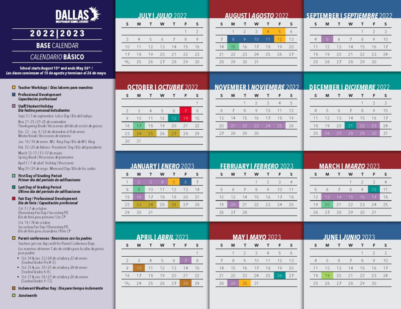 Dallas Isd 2024 25 Calendar Printable Alphabet Charts