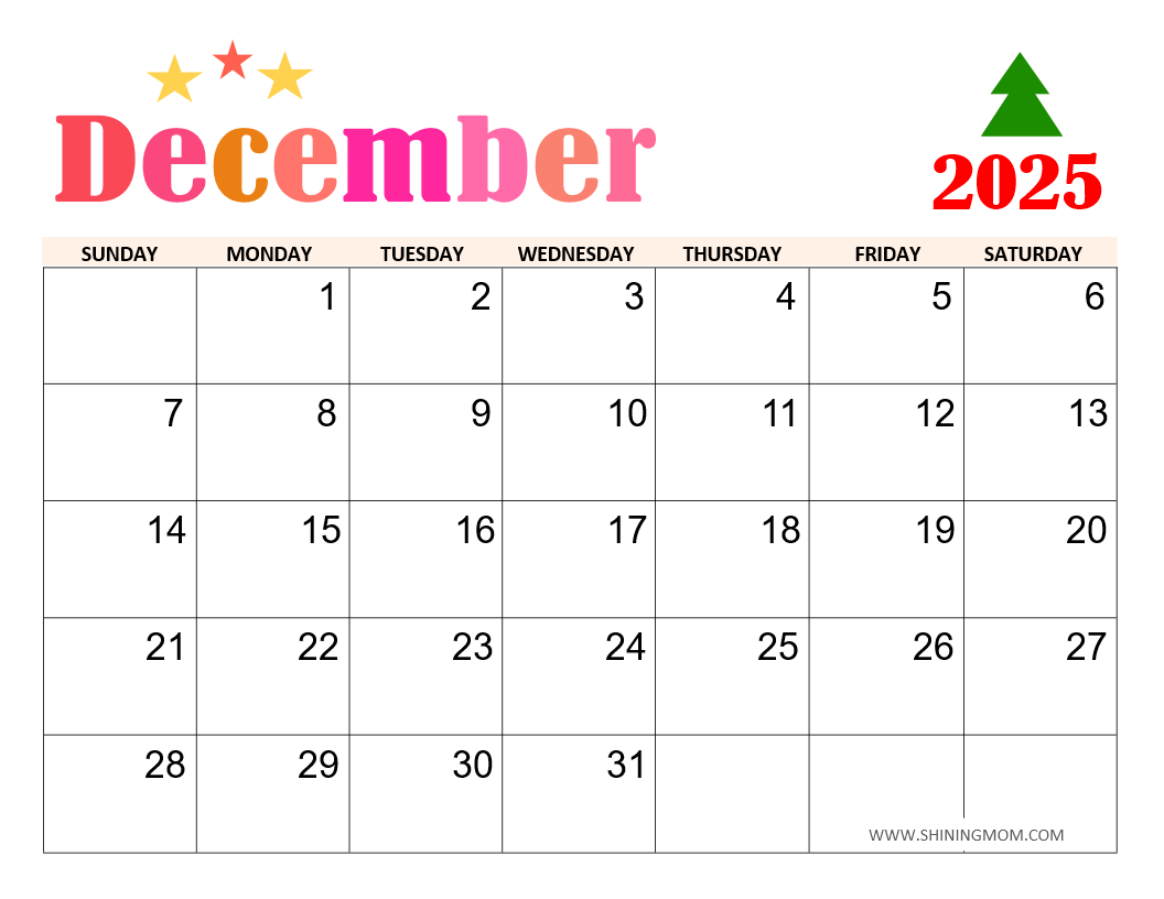 2025 december calendar 2025 december calendar