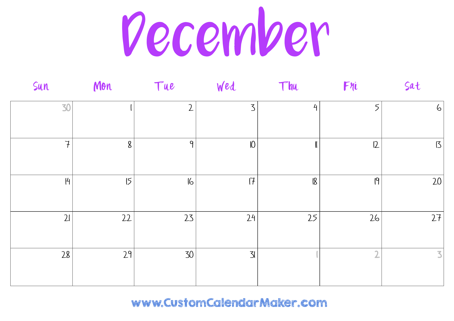 december 2025 calendar printable december 2025 calendar printable
