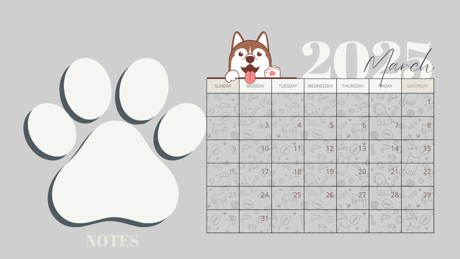 Dog Themed 2025 Calendar By Ceejhay1002 Raket PH Dog Themed 2025 Calendar By Ceejhay1002 Raket PH