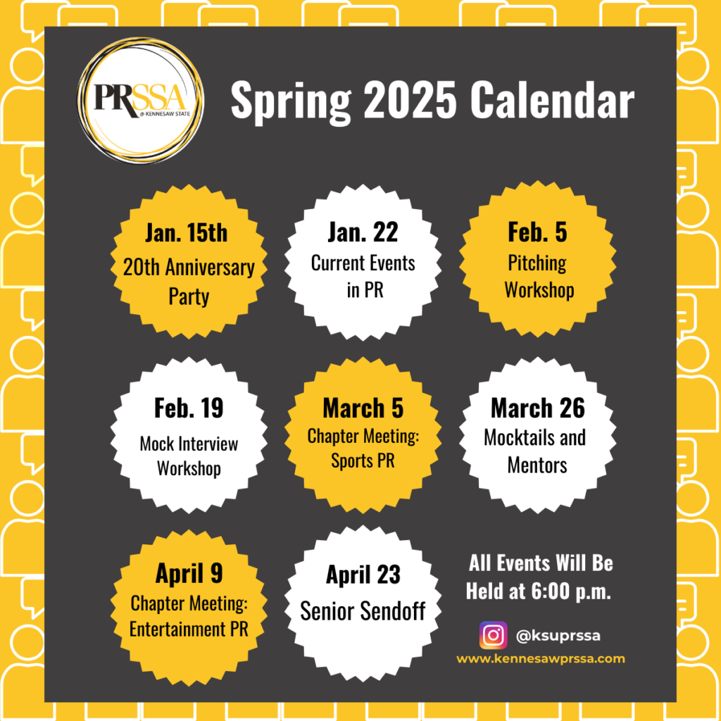 Events PRSSA Kennesaw State