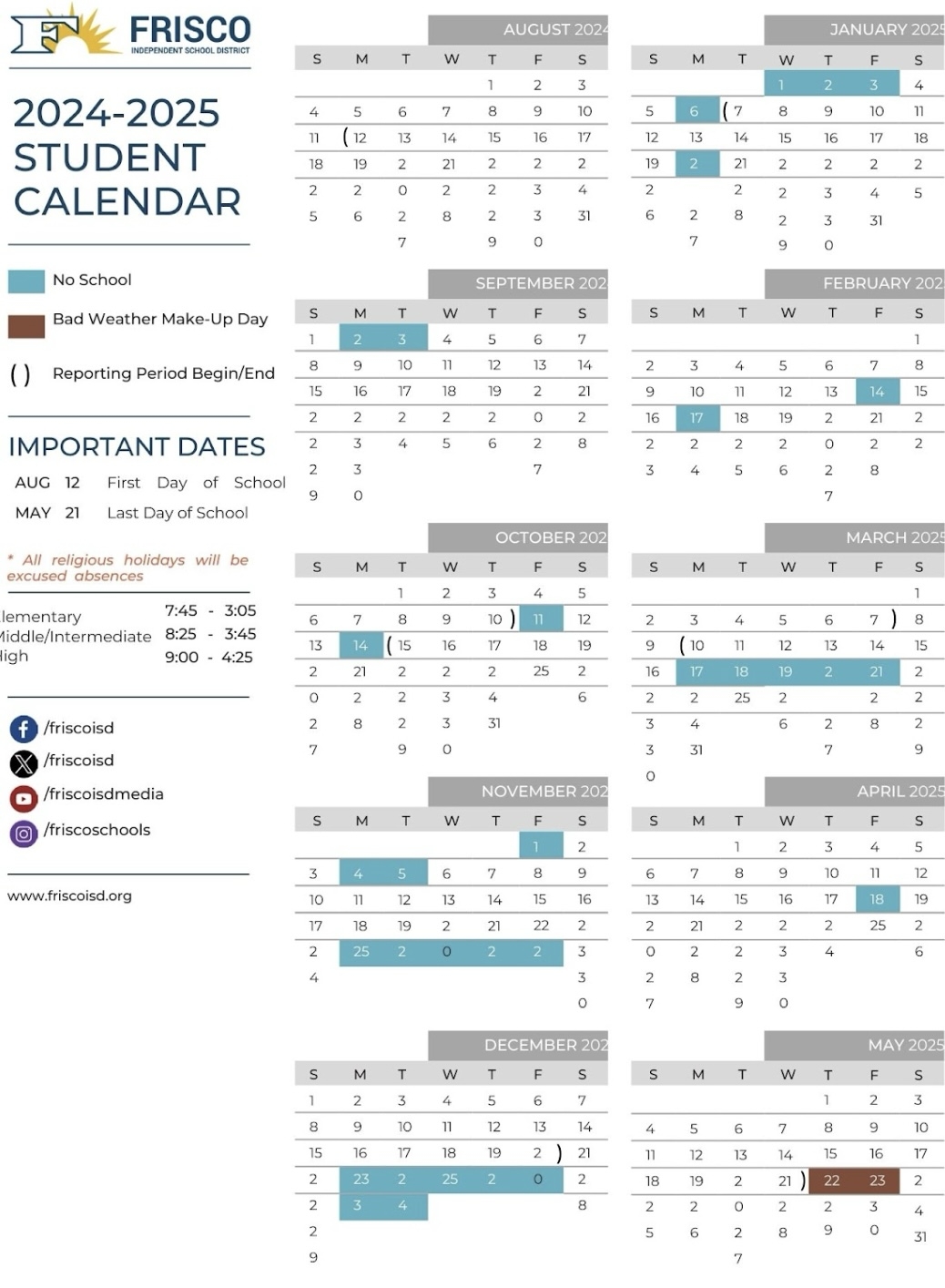 Frisco ISD Approves Fall Break And Other Calendar Changes At District Meeting Cen10 News Frisco ISD Approves Fall Break And Other Calendar Changes At District Meeting Cen10 News