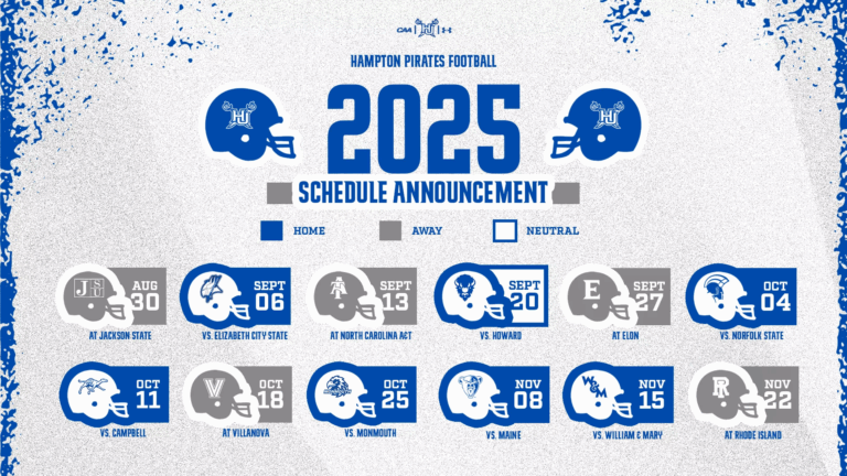 Hampton s 2025 Football Schedule Announced Hampton University Athletics