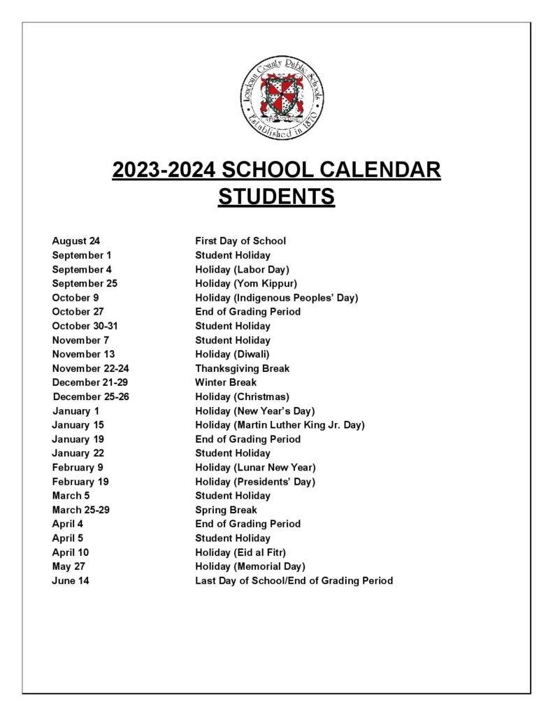Lcps Calendar 2025 2026 Printable