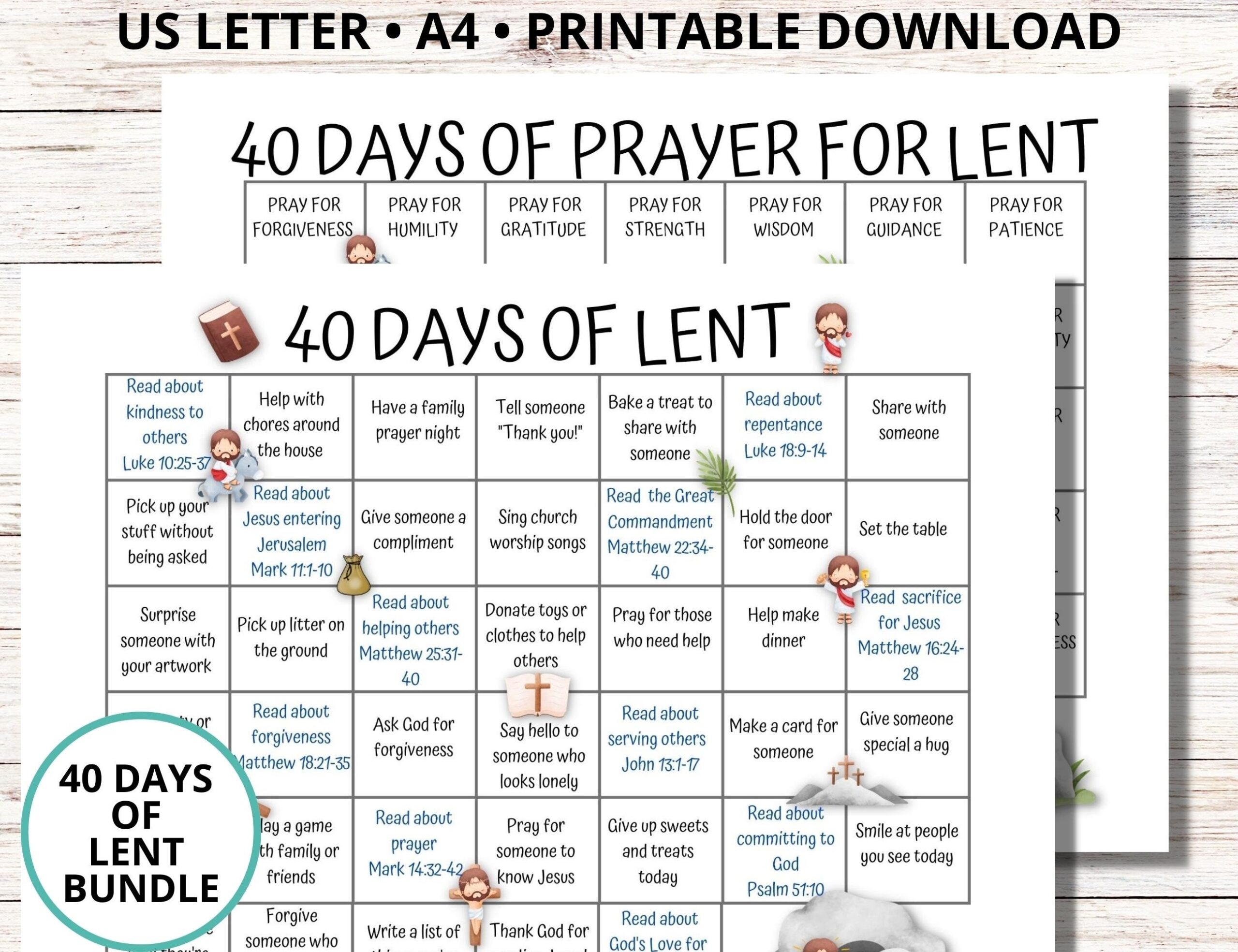 Lent Calendar 2025 40 Days Of Prayer Lent Lenten Calendar For Kids Activities For Lent Daily Prayer For Lent Catholic Christian Easter Etsy Lent Calendar 2025 40 Days Of Prayer Lent Lenten Calendar For Kids Activities For Lent Daily Prayer For Lent Catholic Christian Easter Etsy