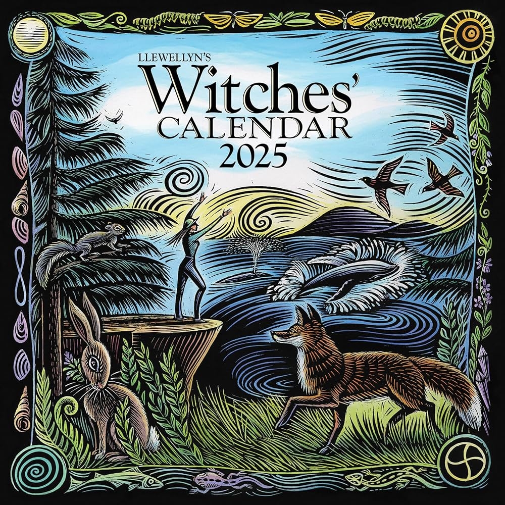 Llewellyn s 2025 Witches Calendar Llewellyn s 2025 Calendars Almanacs Datebooks 15 Llewellyn Mooney Thorn Raedisch Linda Weston Brandon Herkes Michael Dorsey Lilith Woodward Laurel Blake Deborah Hedera Via Kambos James Cross J 