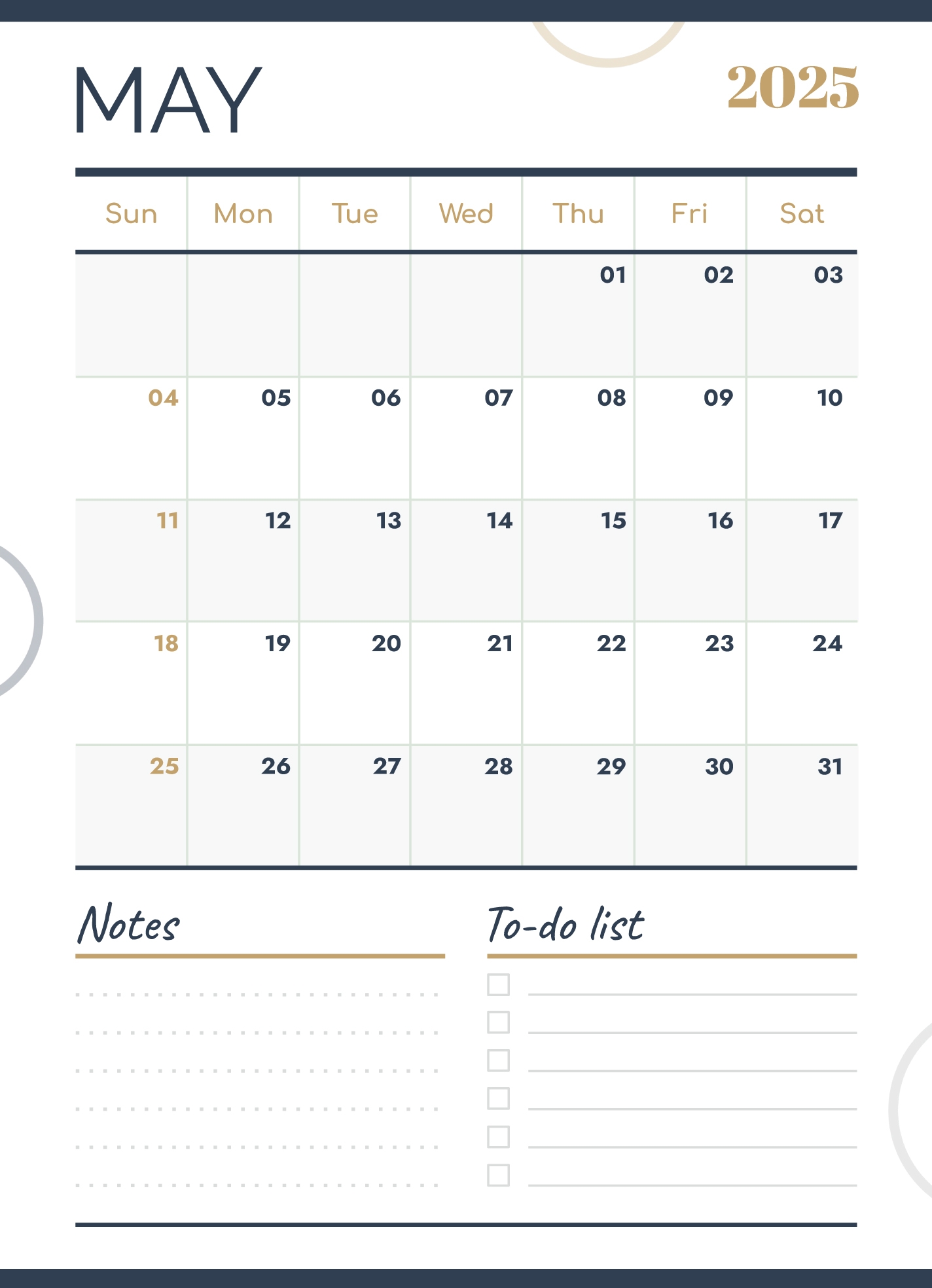 May 2025 Calendar Free Google Docs Template Gdoc io May 2025 Calendar Free Google Docs Template Gdoc io