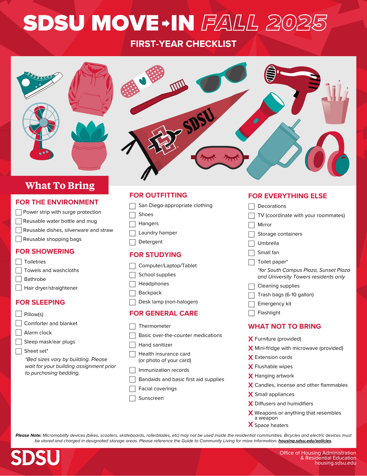 Move In Fall 2025 SDSU Move In Fall 2025 SDSU