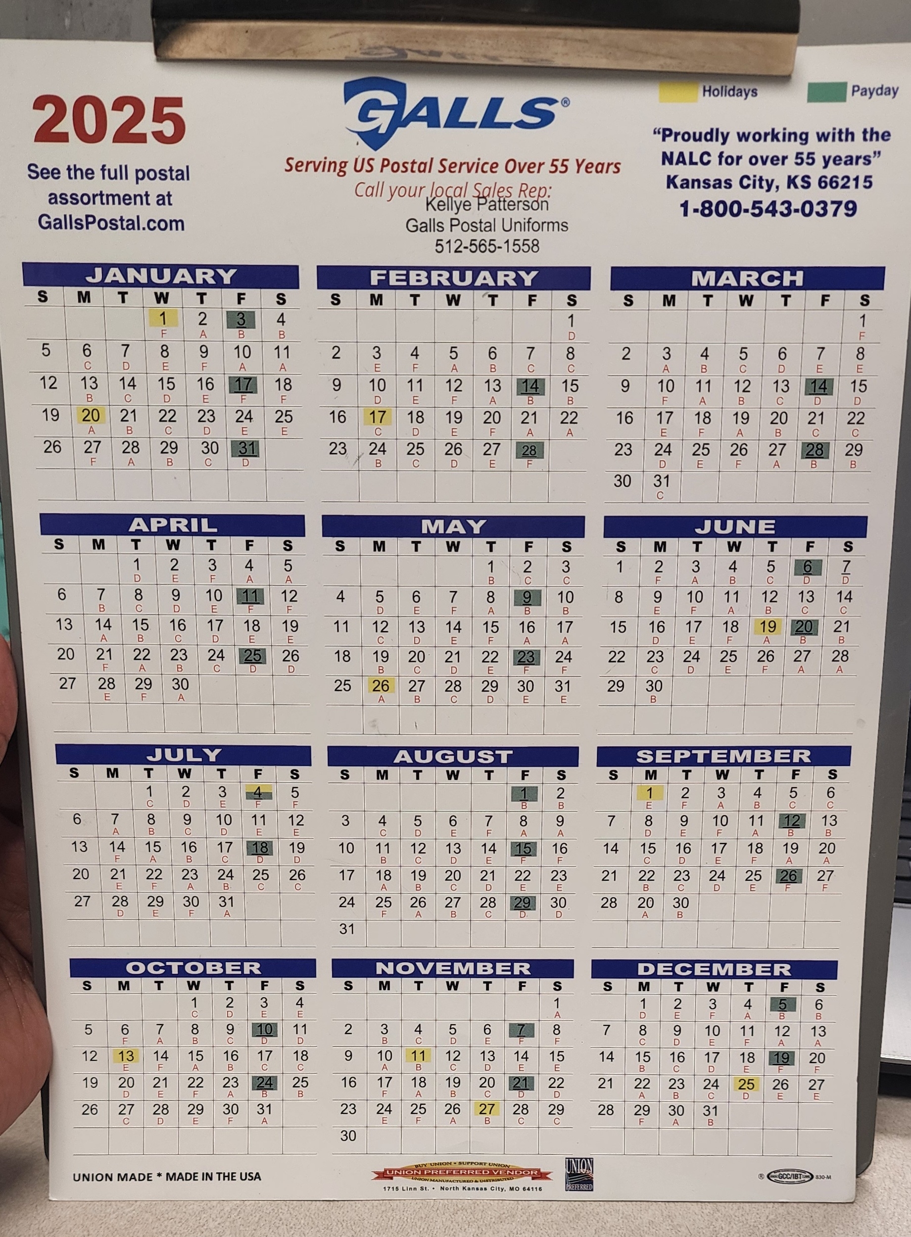 nalc 2025 calendar nalc 2025 calendar