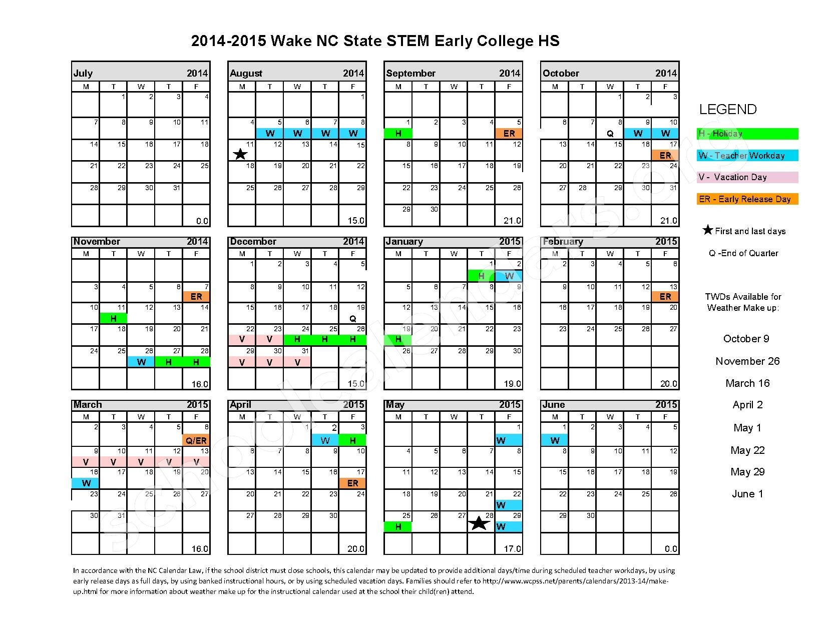 Ncsu Academic Calendar Printable Alphabet Charts