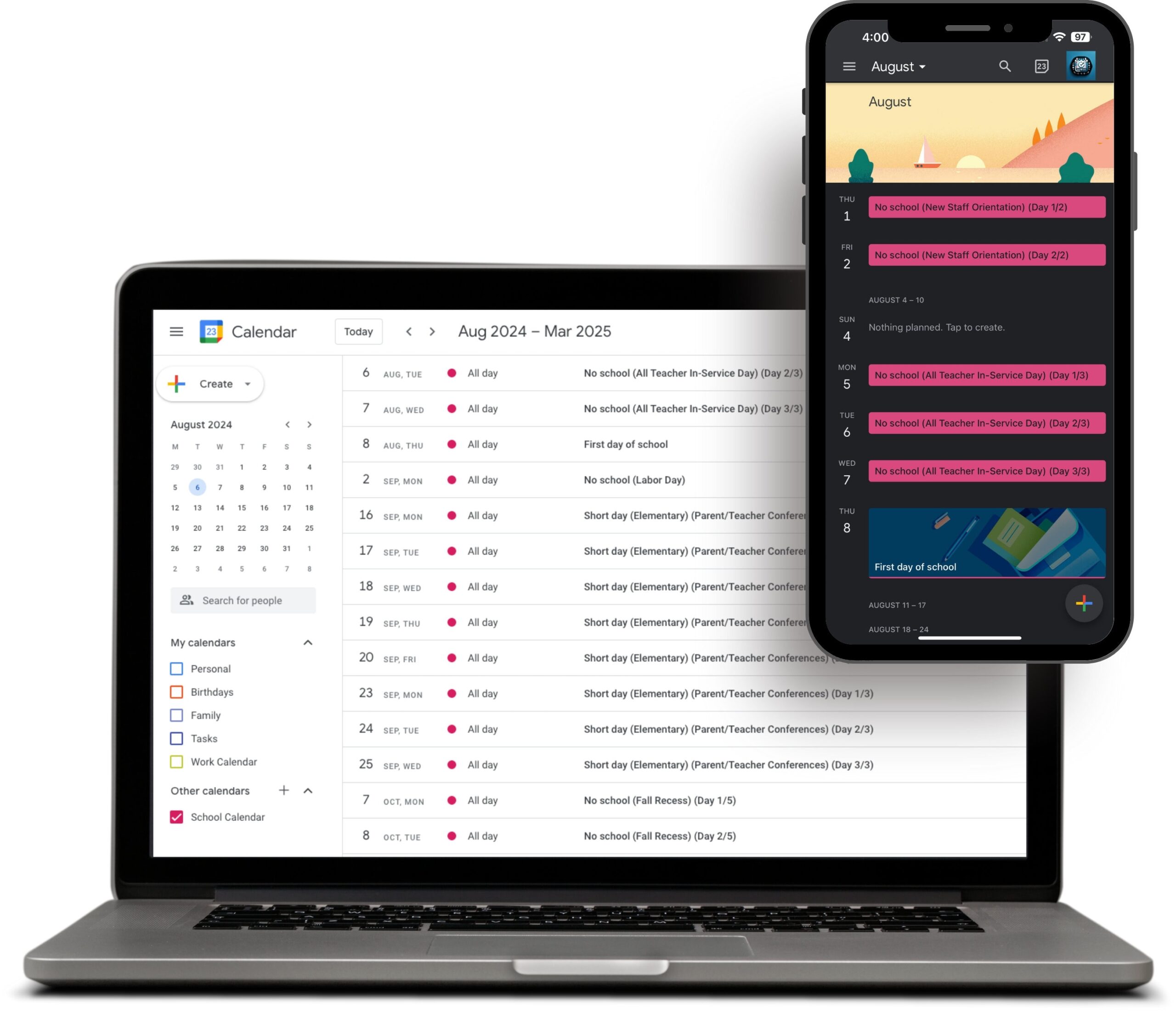NYCDOE School Calendar 2025 26 Google Calendar Sync Auto updates When DOE Changes NYC Set Forget Etsy