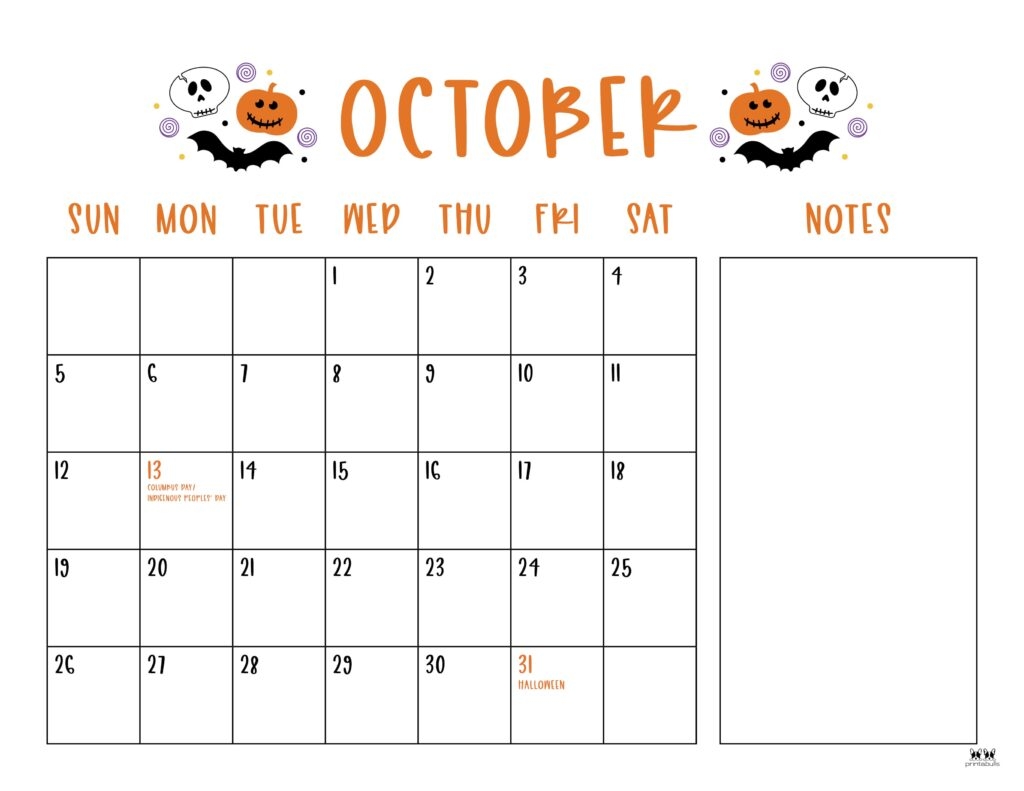October 2025 Calendars 107 FREE Printables Printabulls October 2025 Calendars 107 FREE Printables Printabulls