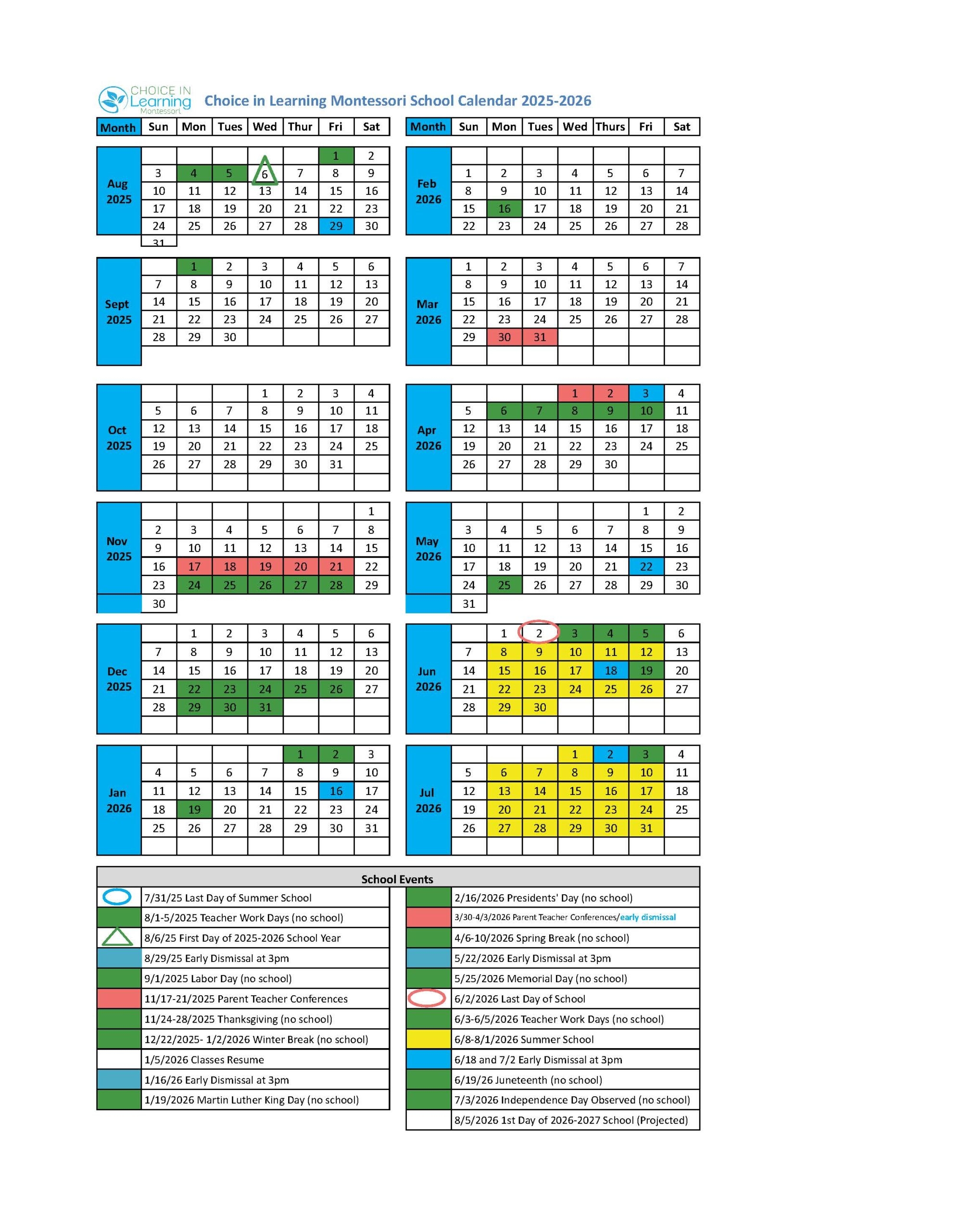 Our Programs Choice In Learning Our Programs Choice In Learning