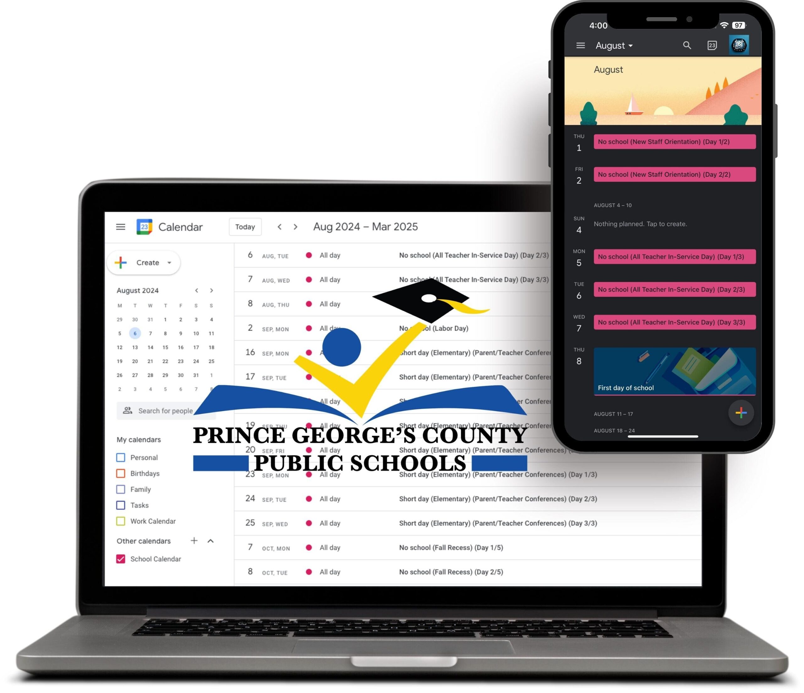 PGCPS School Calendar 2025 26 Google Calendar MD Auto updates When District Changes PG County Set Forget Etsy PGCPS School Calendar 2025 26 Google Calendar MD Auto updates When District Changes PG County Set Forget Etsy