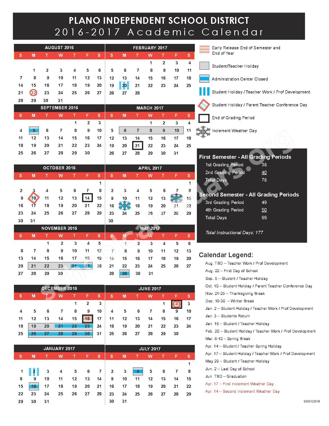 Plano Isd Calendar 23 24