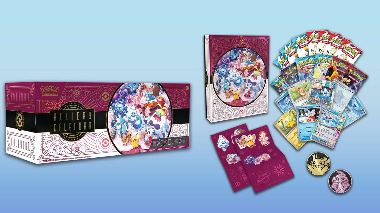 2025 pokémon trading card game: holiday calendar