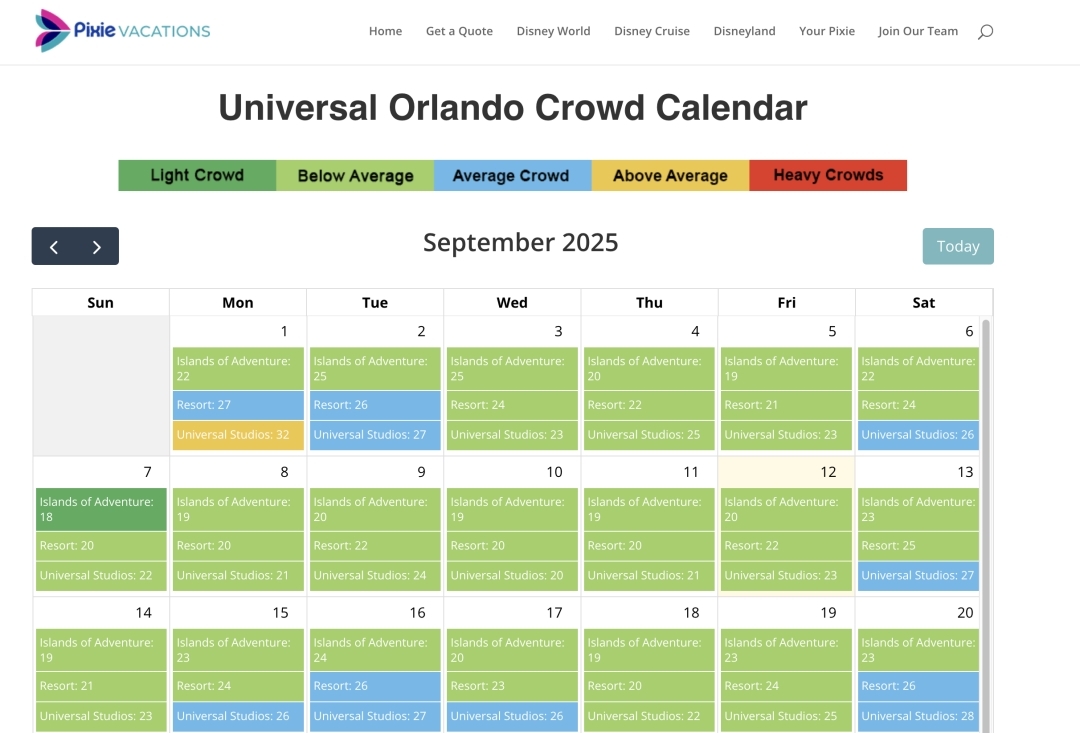 Revolutionary Universal Orlando Crowd Calendar Reveals Best Days To Visit Universal Studios In 2025 Revolutionary Universal Orlando Crowd Calendar Reveals Best Days To Visit Universal Studios In 2025