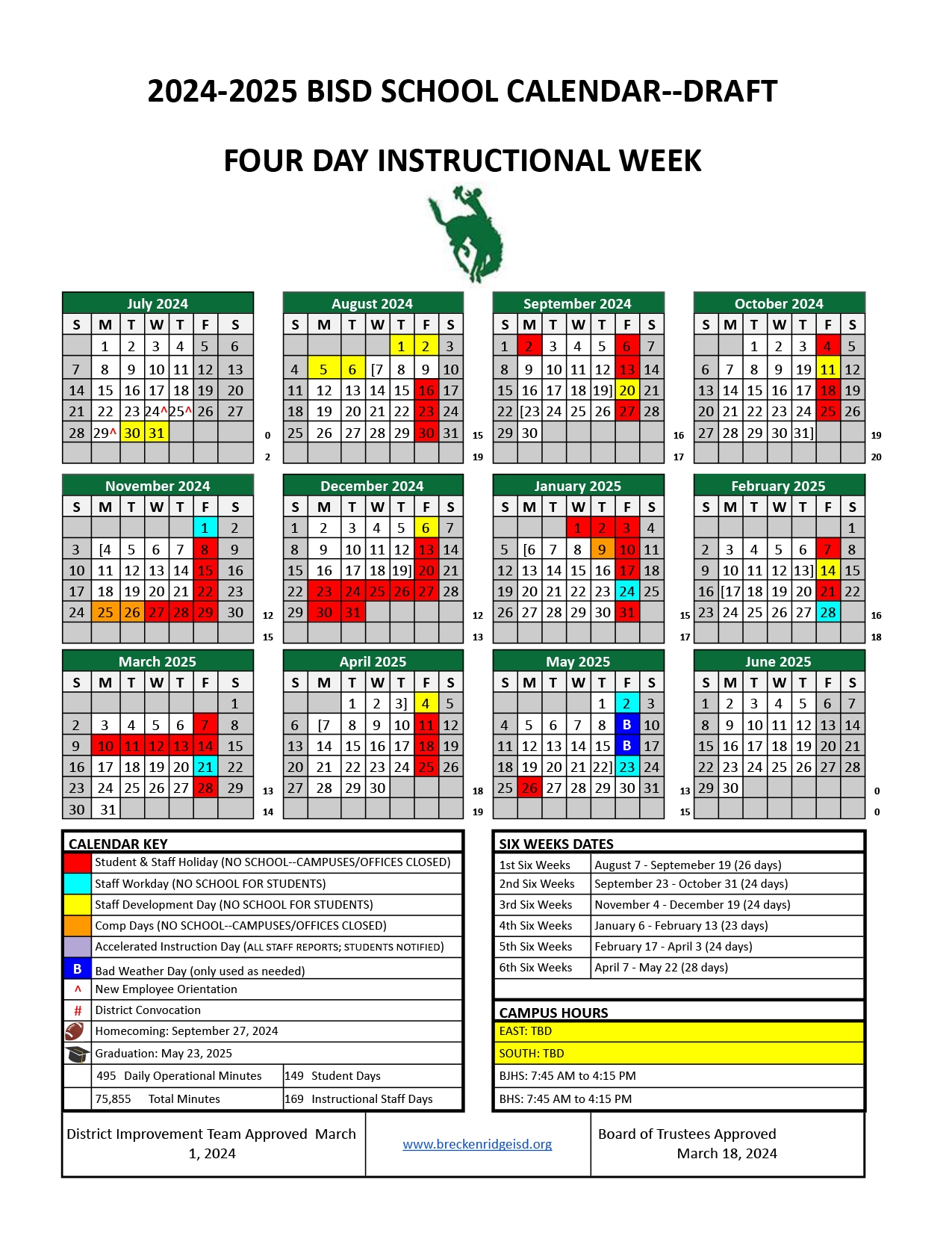 School Board Approves 2024 25 Calendar Declares Unopposed Candidates As Elected Students Staff Of The Month Honored Breckenridge Texan School Board Approves 2024 25 Calendar Declares Unopposed Candidates As Elected Students Staff Of The Month Honored Breckenridge Texan