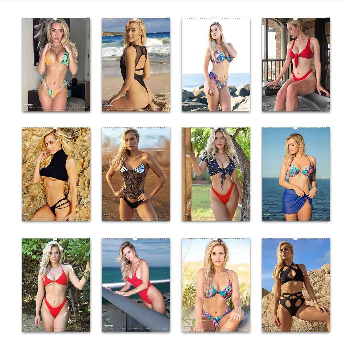Sexy Paige Spiranac Full Photo Calendar 2025 26 Personalised Choose Start EBay Sexy Paige Spiranac Full Photo Calendar 2025 26 Personalised Choose Start EBay