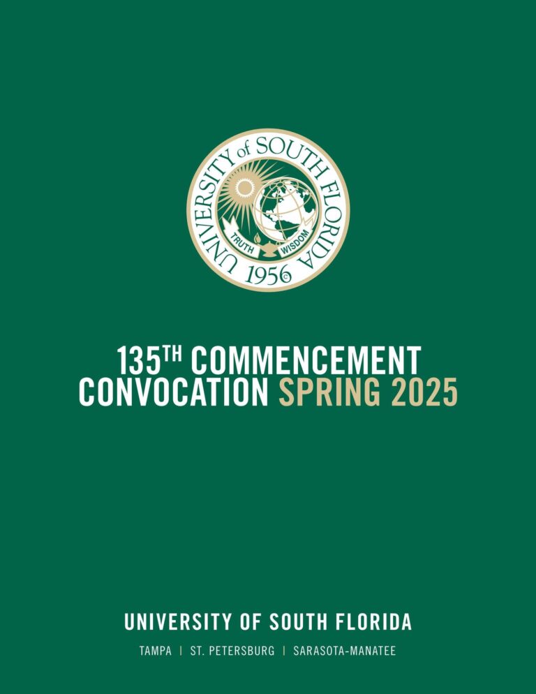 Spring 2025 USF Commencement Program By USF Commencement Issuu
