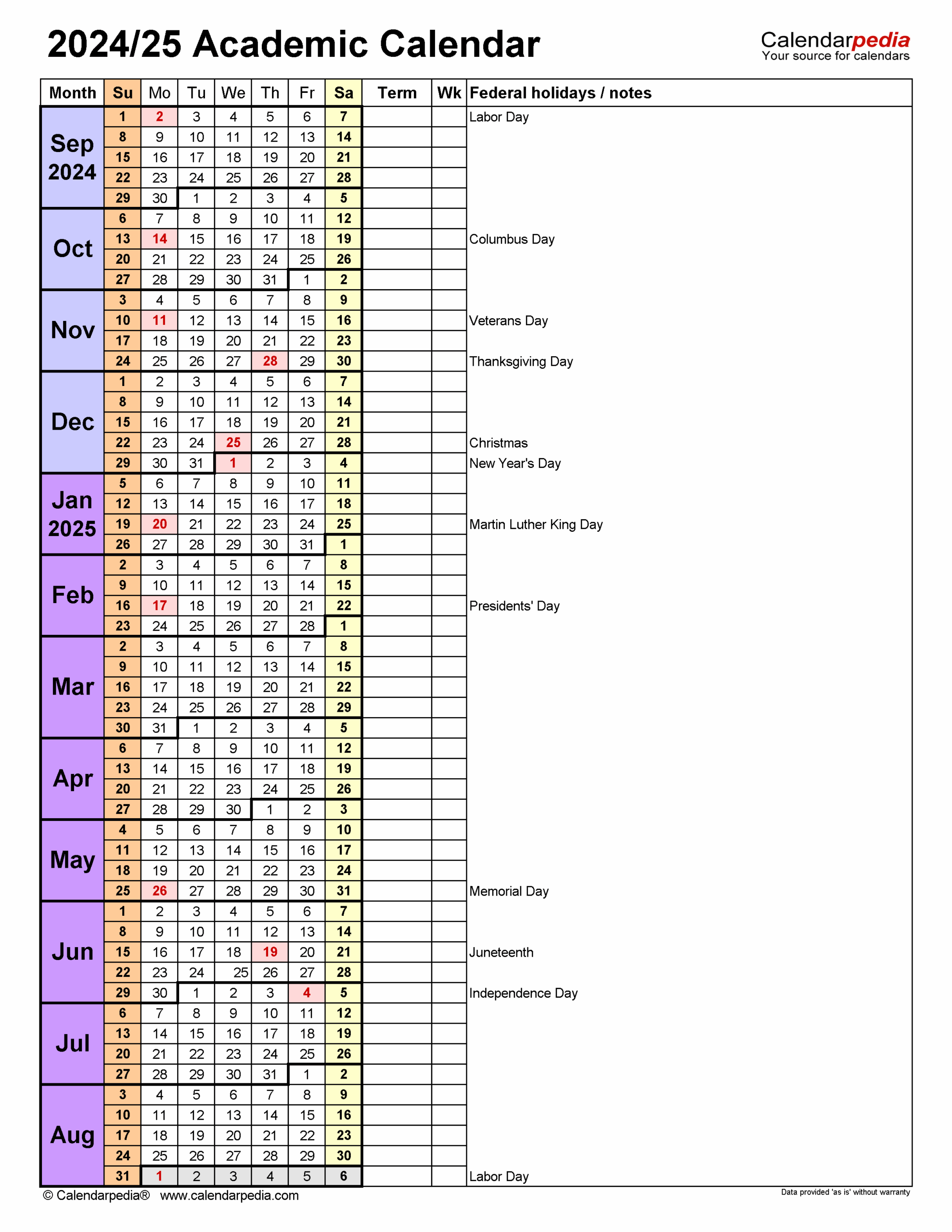 Tcu Academic Calendar 2025 Printable