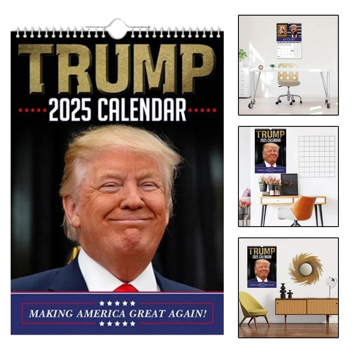 Trump Calendar 2025 Donald Trump Gifts Monthly Wall Calender 12 Month EBay Trump Calendar 2025 Donald Trump Gifts Monthly Wall Calender 12 Month EBay