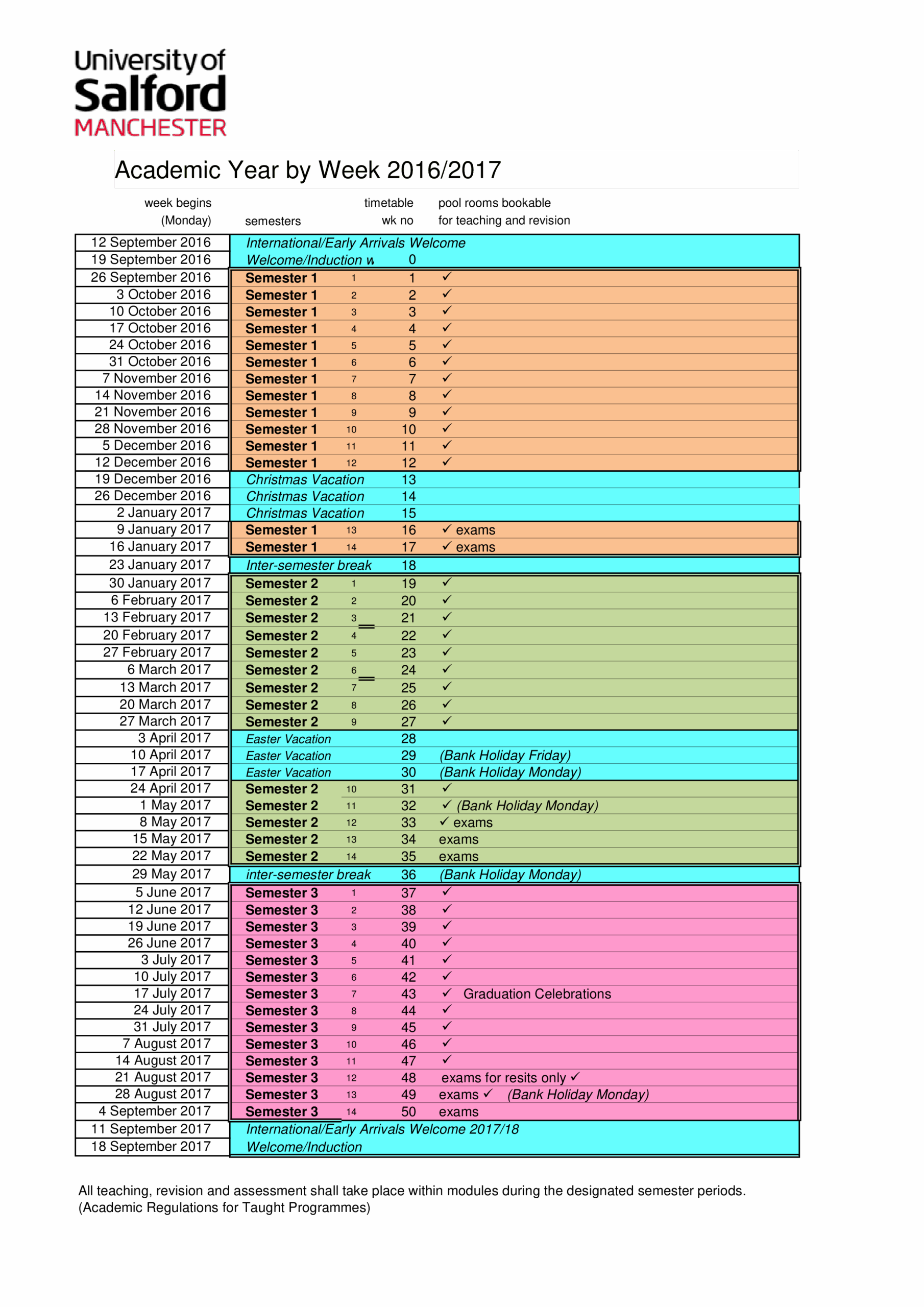 Uncp Academic Calendar Printable Word Searches
