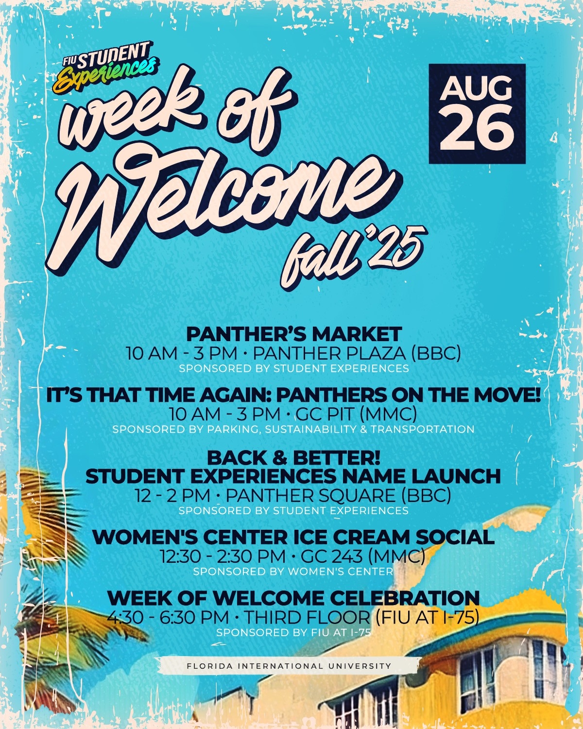 Welcome To Fall 2025 Panthers FIU Division Of Student Affairs