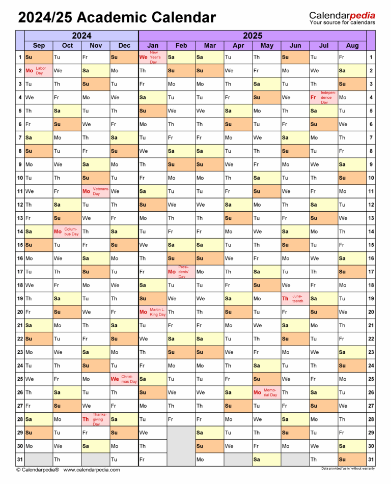 Wvu 2024 2025 Academic Calendar Printable Word Searches
